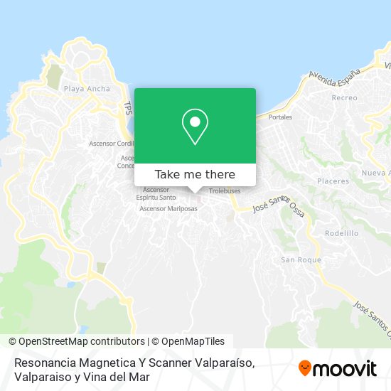 Resonancia Magnetica Y Scanner Valparaíso map