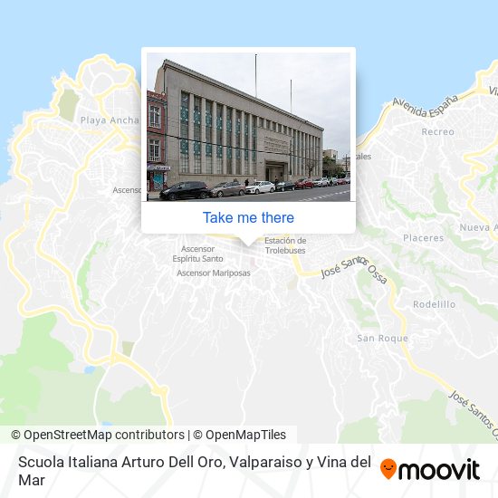 Scuola Italiana Arturo Dell Oro map