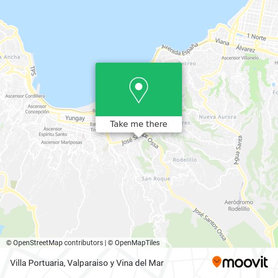 Mapa de Villa Portuaria