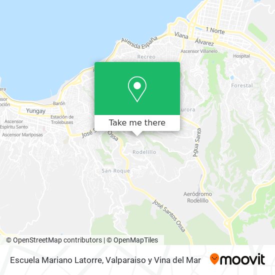 Mapa de Escuela Mariano Latorre