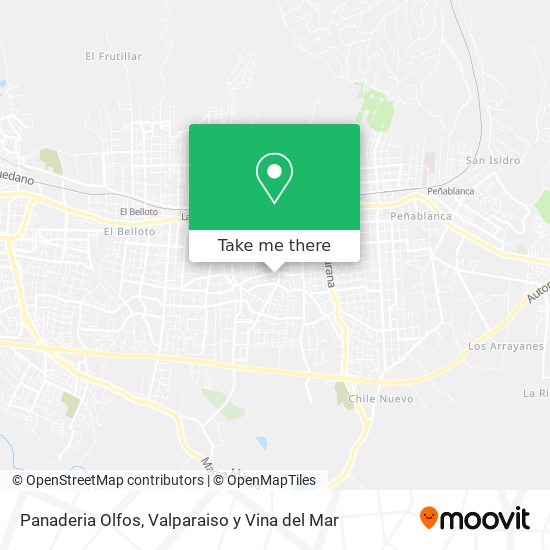 Panaderia Olfos map