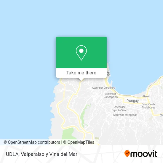 Mapa de UDLA