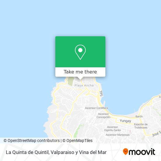 La Quinta de Quintil map
