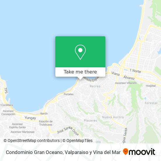 Condominio Gran Oceano map