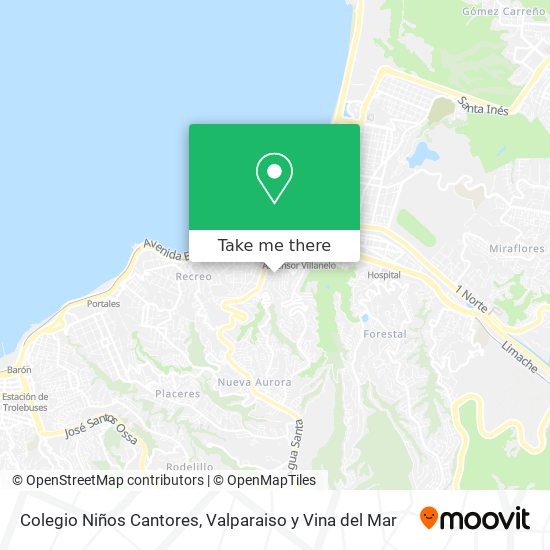Colegio Niños Cantores map