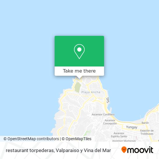 Mapa de restaurant torpederas