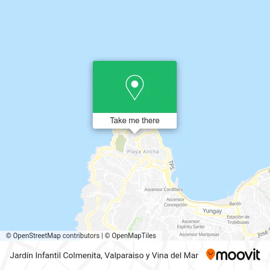 Jardín Infantil Colmenita map