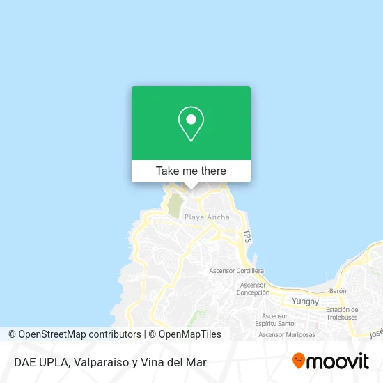Mapa de DAE UPLA
