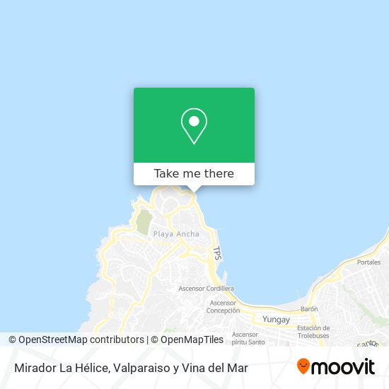 Mirador La Hélice map