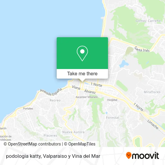 Mapa de podologia katty