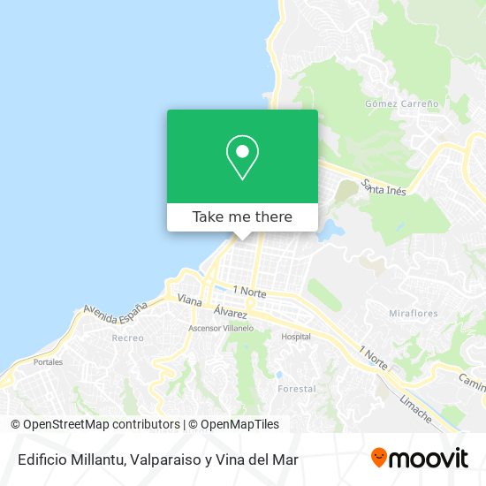 Edificio Millantu map