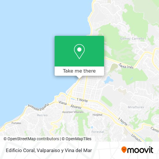 Edificio Coral map