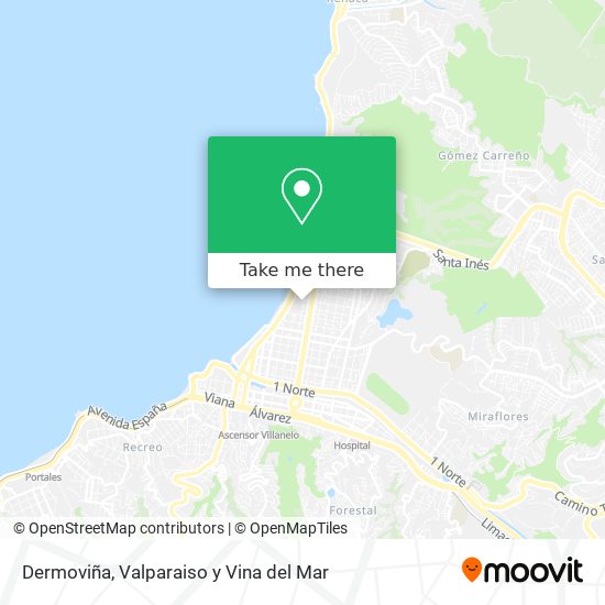 Dermoviña map