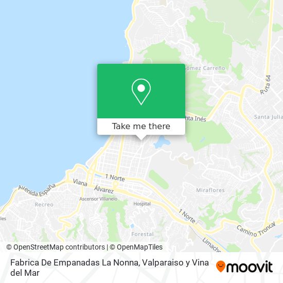 Fabrica De Empanadas La Nonna map