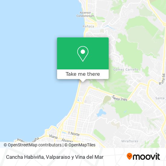 Mapa de Cancha Habiviña