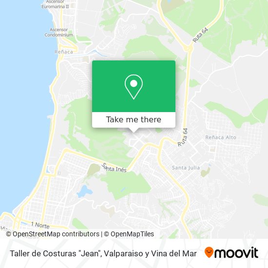 Mapa de Taller de Costuras "Jean"