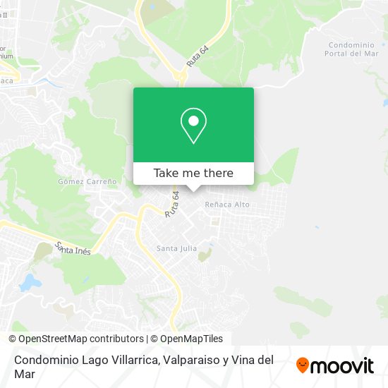 Mapa de Condominio Lago Villarrica