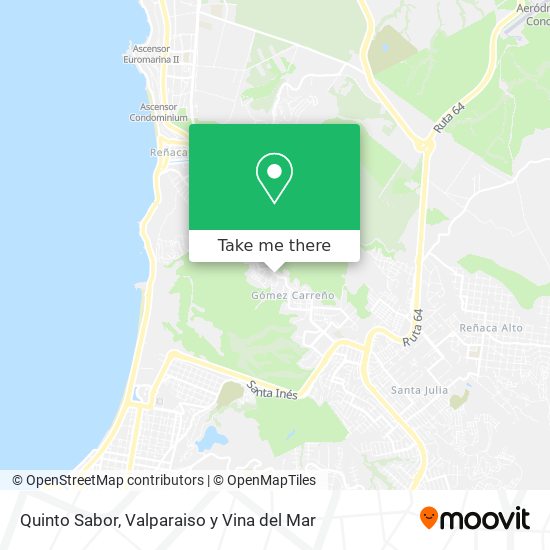 Mapa de Quinto Sabor