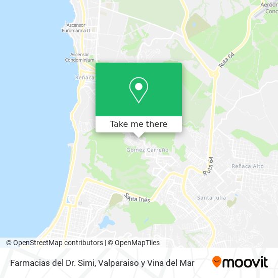 Farmacias del Dr. Simi map