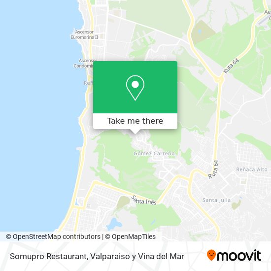 Mapa de Somupro Restaurant