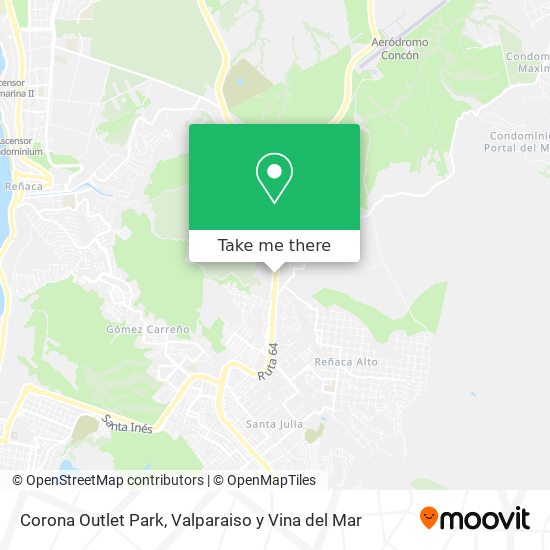 Corona Outlet Park map