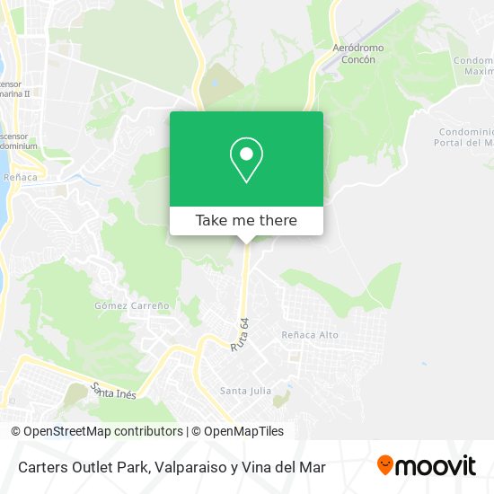 Carters Outlet Park map