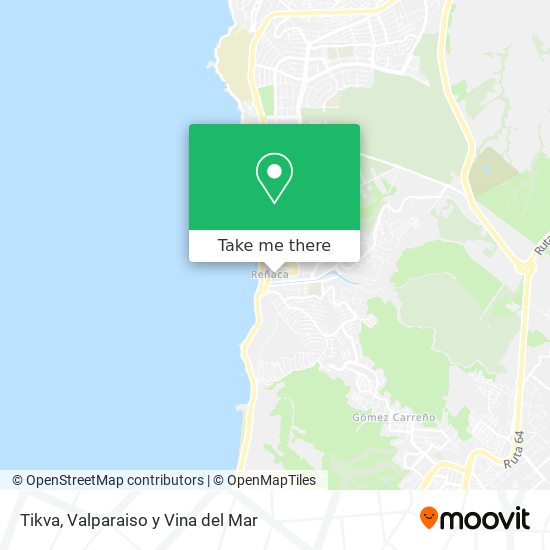 Tikva map