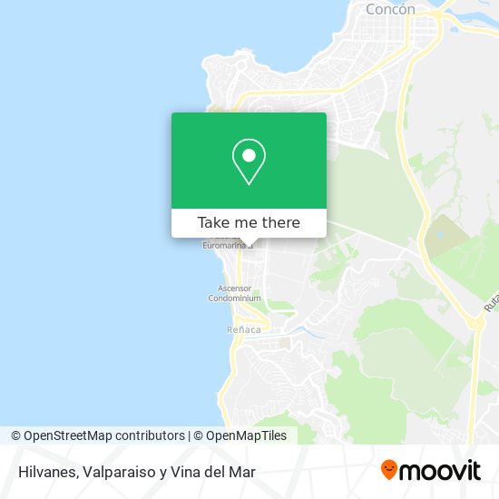 Hilvanes map