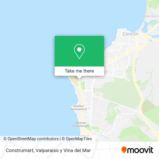 Construmart map