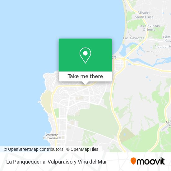 La Panquequería map