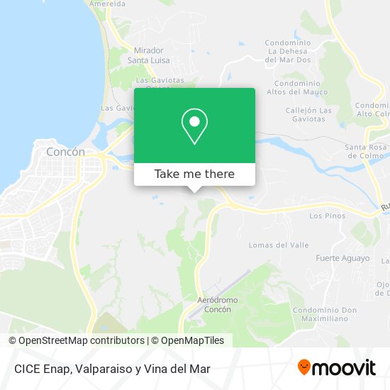 CICE Enap map