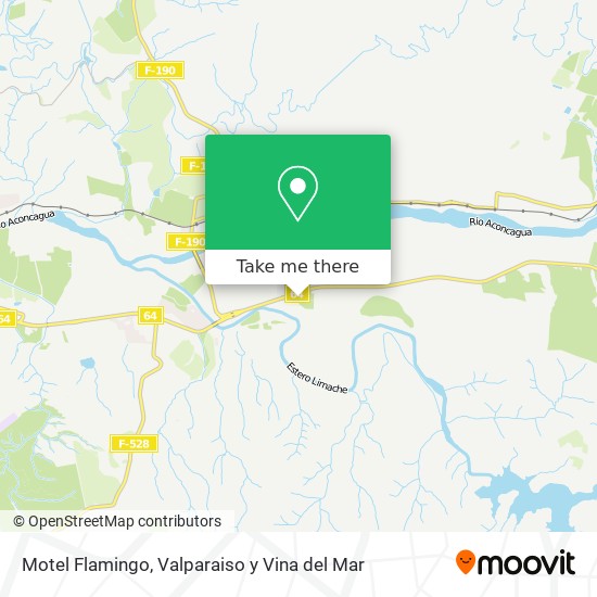 Motel Flamingo map