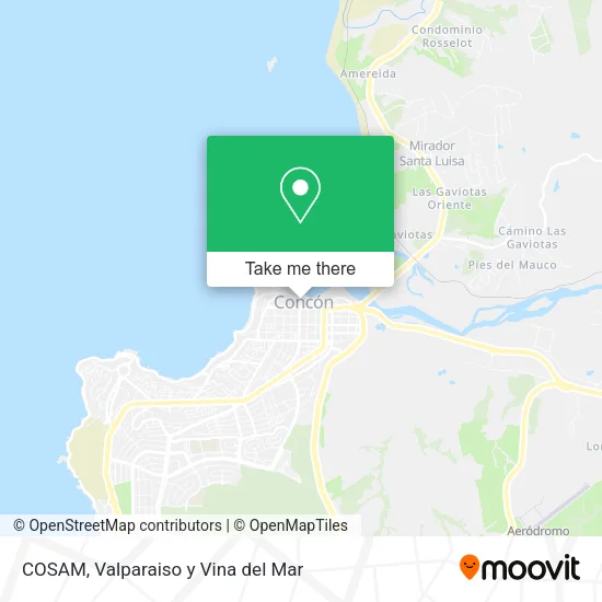Mapa de COSAM