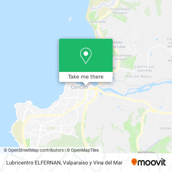 Lubricentro ELFERNAN map
