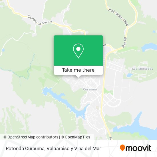 Rotonda Curauma map