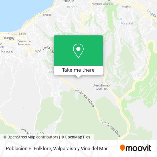 Poblacion El Folklore map