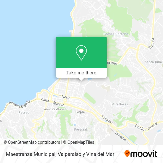 Maestranza Municipal map