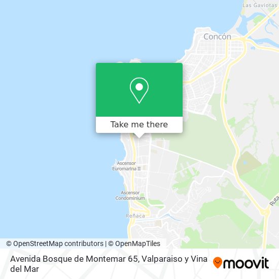 Mapa de Avenida Bosque de Montemar 65