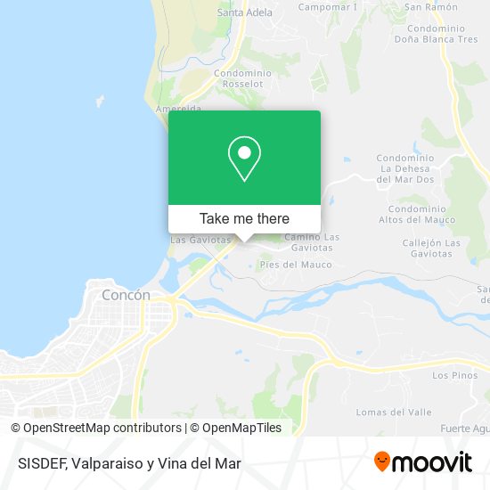 SISDEF map