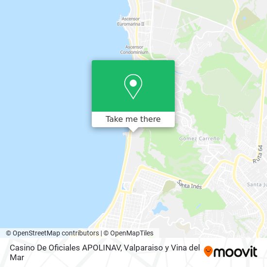 Mapa de Casino De Oficiales APOLINAV