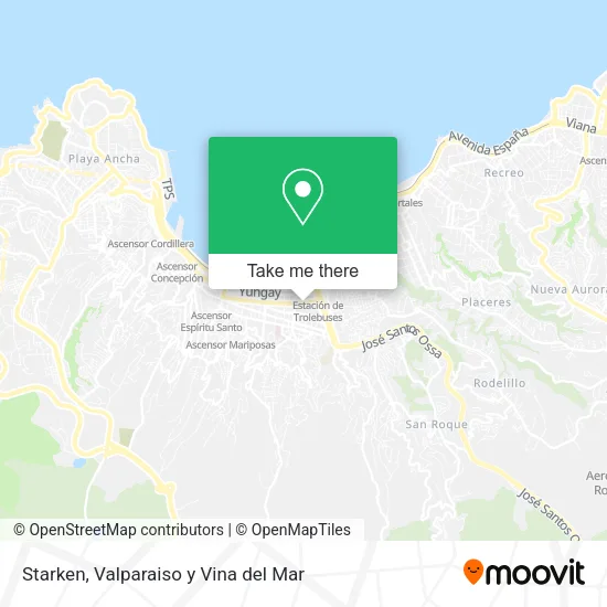 Starken map