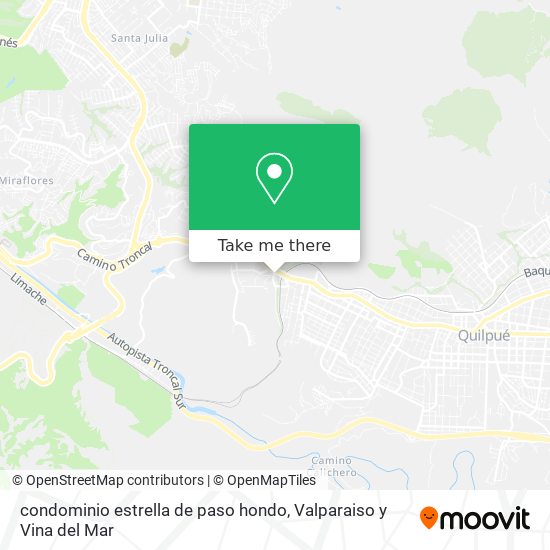Mapa de condominio estrella de paso hondo