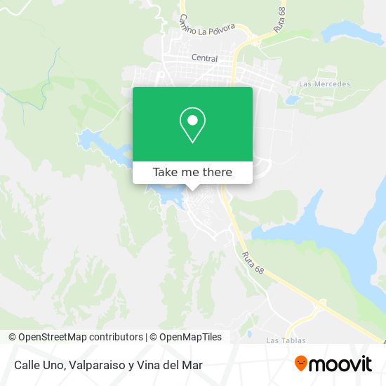 Calle Uno map