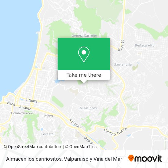 Mapa de Almacen los cariñositos