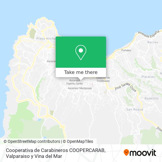 Cooperativa de Carabineros COOPERCARAB map