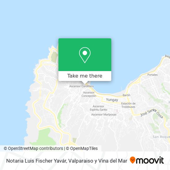 Notaria Luis Fischer Yavár map