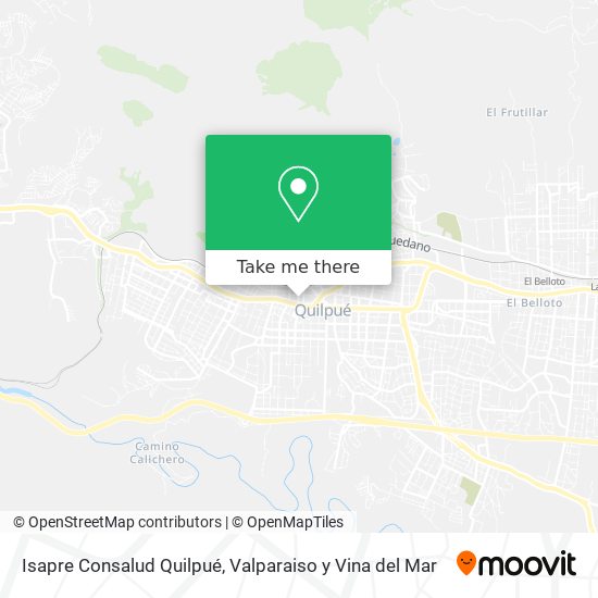 Isapre Consalud Quilpué map