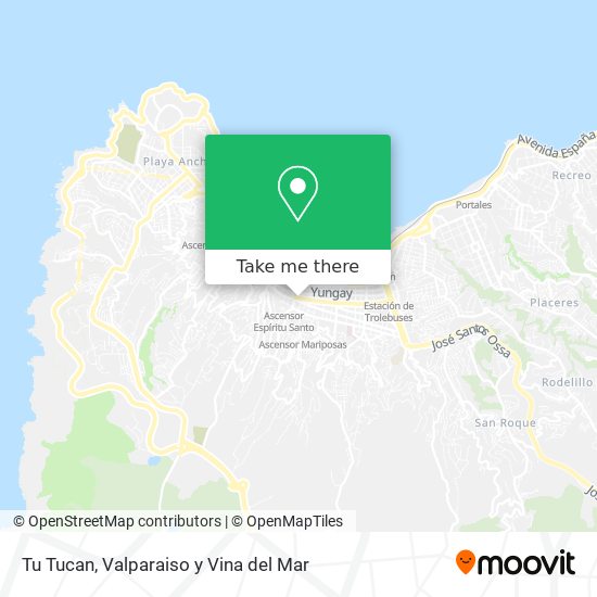 Tu Tucan map