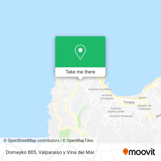 Mapa de Domeyko 805