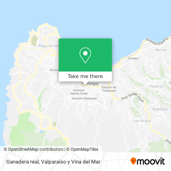Mapa de Ganadera real
